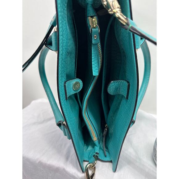 Kate Spade Perri Lane Laser Cut Crossbody Bag, Purse , Teal - Picture 7 of 14